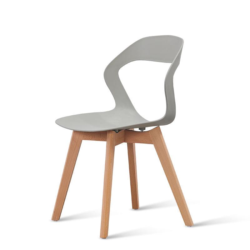 Abramo Armless Cozy Dining Chair (Set of 2) - HomeCozify