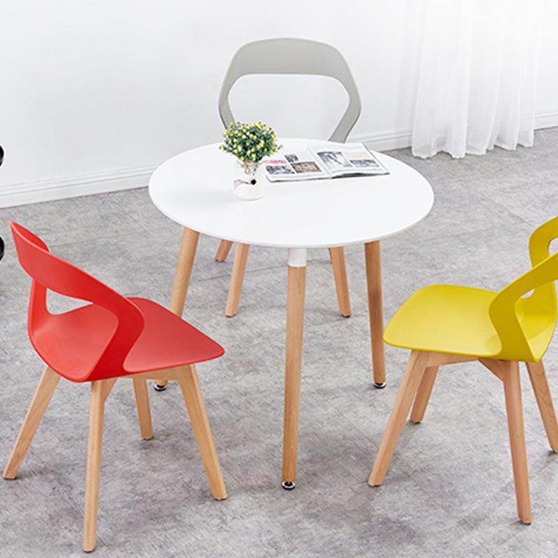 Abramo Armless Cozy Dining Chair (Set of 2) - HomeCozify