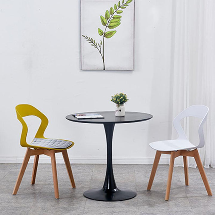 Abramo Armless Cozy Dining Chair (Set of 2) - HomeCozify