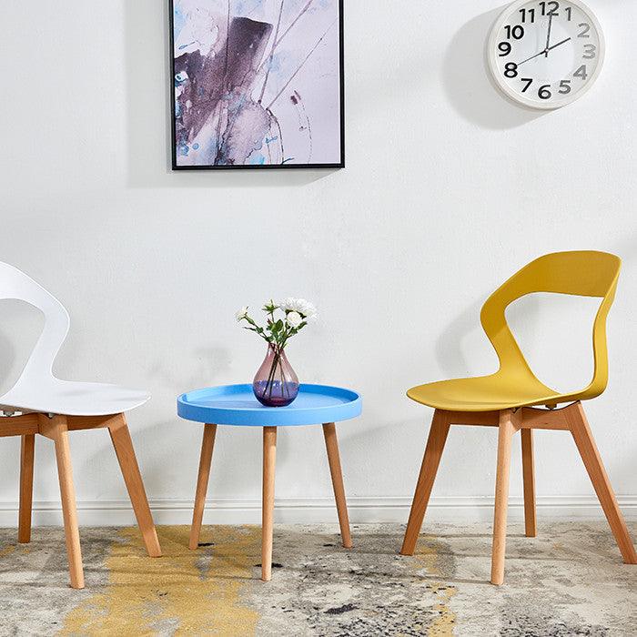 Abramo Armless Cozy Dining Chair (Set of 2) - HomeCozify