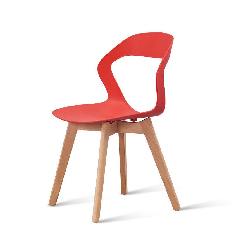 Abramo Armless Cozy Dining Chair (Set of 2) - HomeCozify
