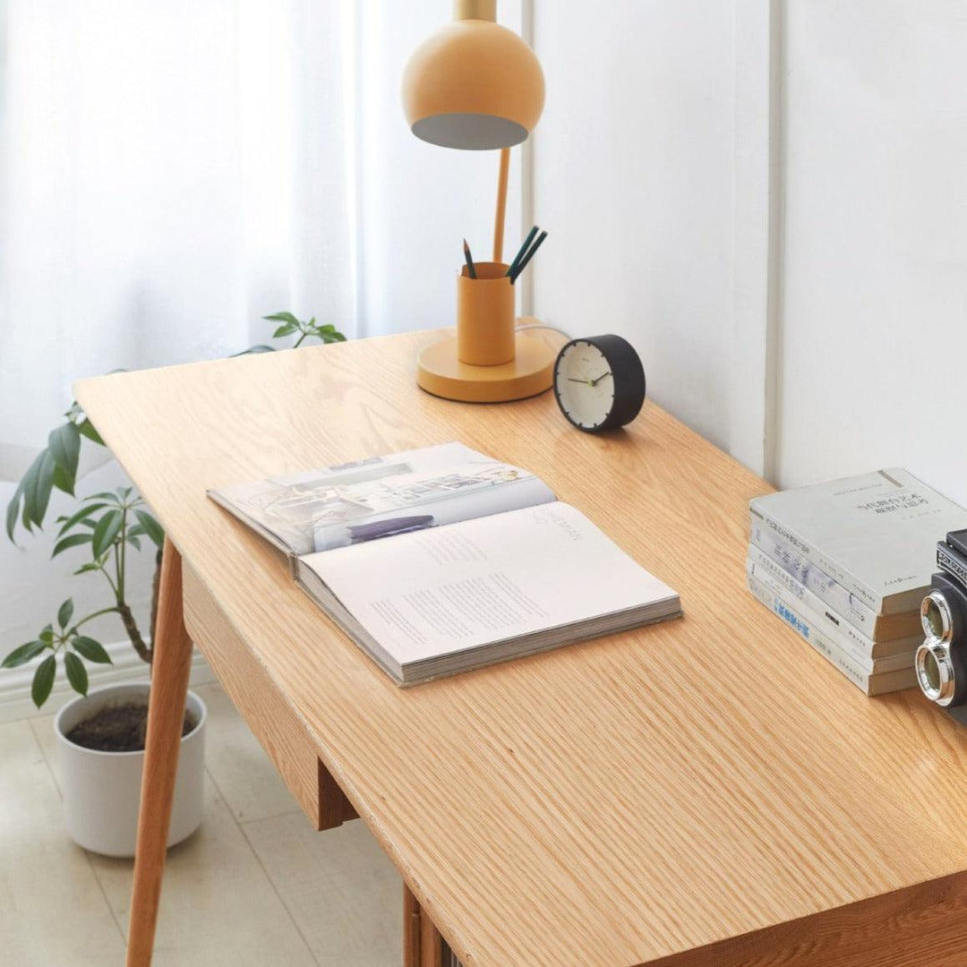 Adel Desk with Cabinet - HomeCozify