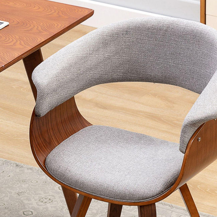 Adelajda Wood Tufted Side Chair - HomeCozify