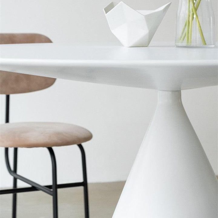 Akim Hourglass Dining Table - HomeCozify