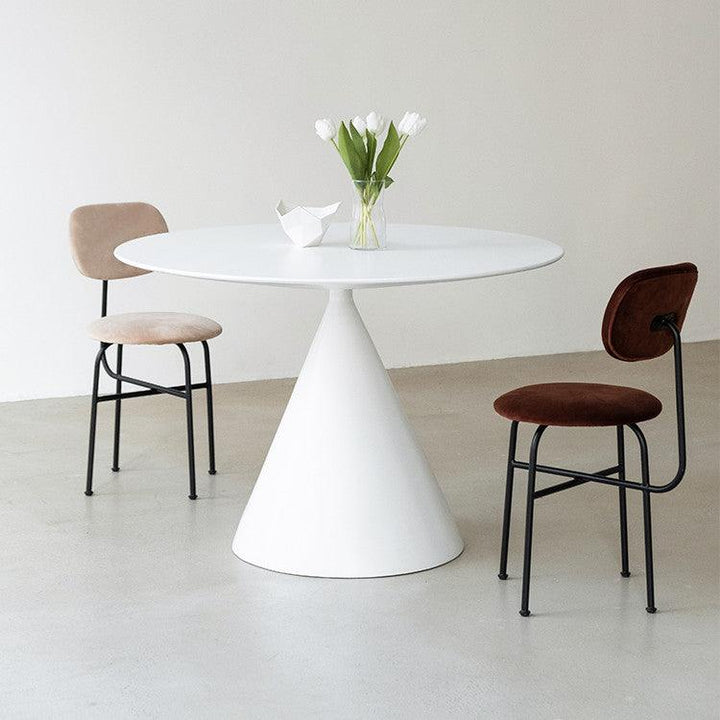 Akim Hourglass Dining Table - HomeCozify