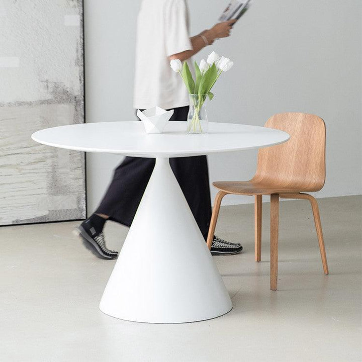 Akim Hourglass Dining Table - HomeCozify