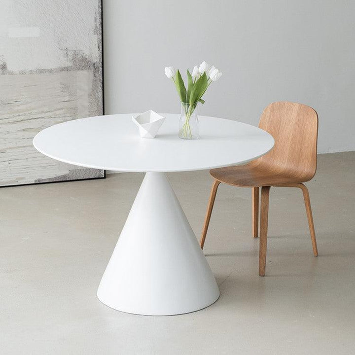Akim Hourglass Dining Table - HomeCozify