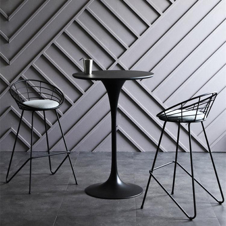 Akim Round Bar Table - HomeCozify