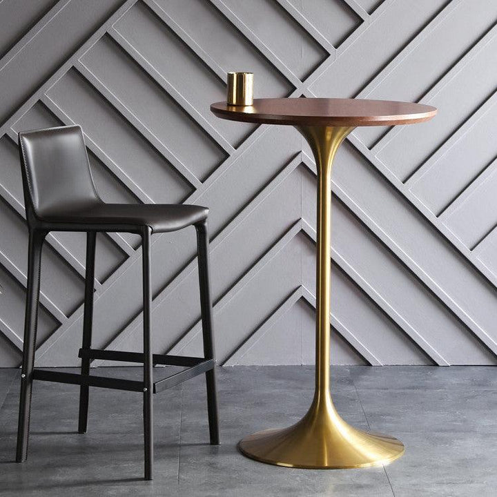 Akim Round Bar Table - HomeCozify