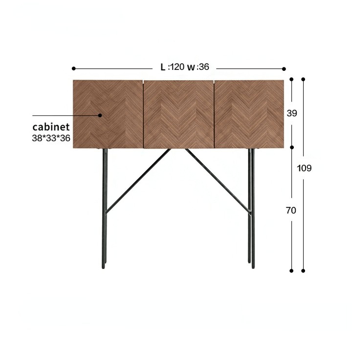 Alla Console Table - HomeCozify