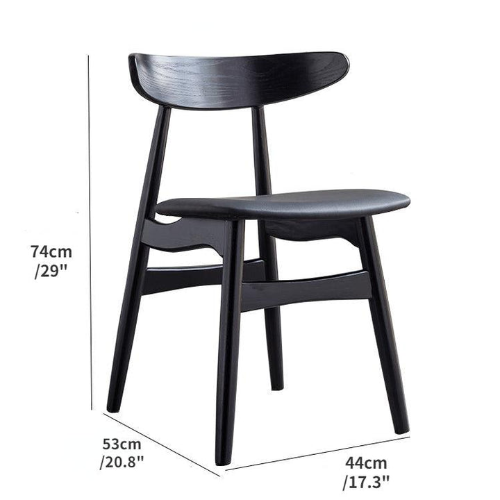 Alona Solid Wood Dining Chair (Set of 2) - HomeCozify