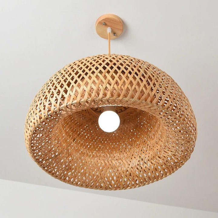 Ambros Oriental Bamboo Pendant Lamp - HomeCozify