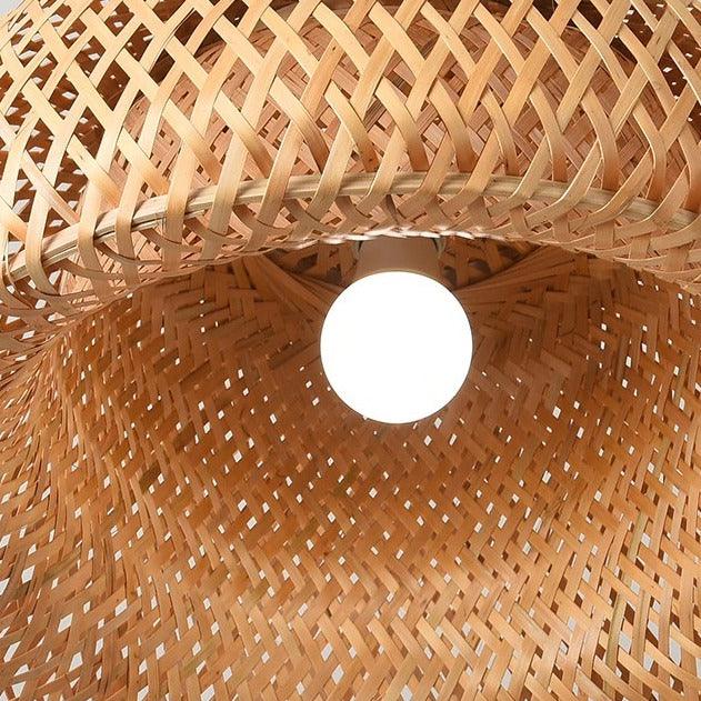 Ambros Oriental Bamboo Pendant Lamp - HomeCozify