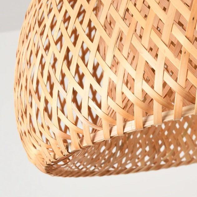 Ambros Oriental Bamboo Pendant Lamp - HomeCozify