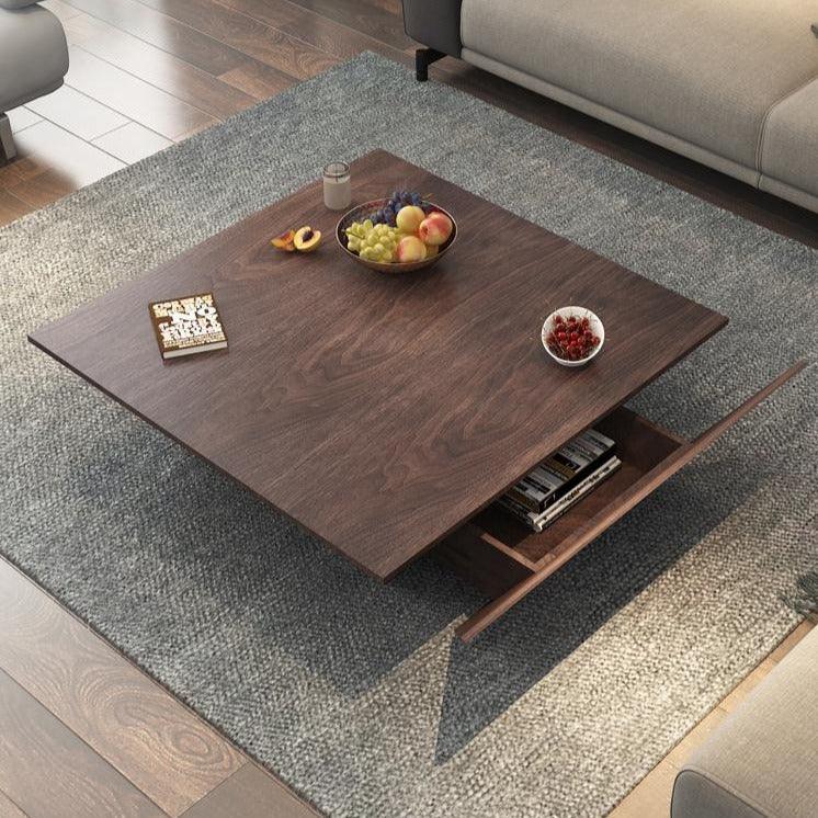 Aniko Designer Coffee Table with Storage - HomeCozify