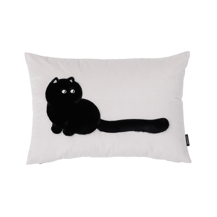 Animal Plush Cat Pillow - HomeCozify