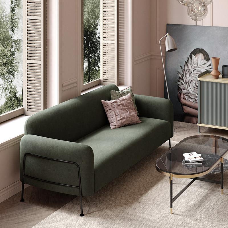 Antal Round Arm Sofa - HomeCozify