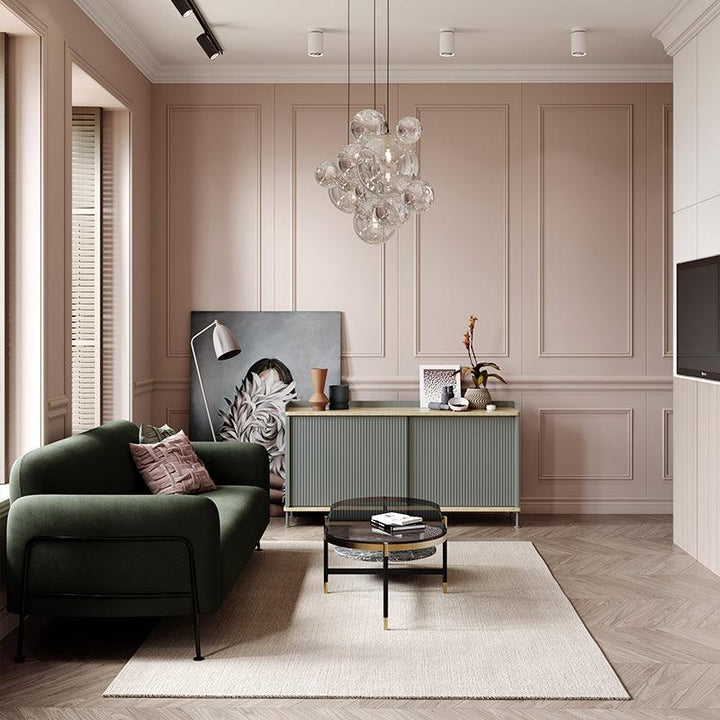 Antal Round Arm Sofa - HomeCozify