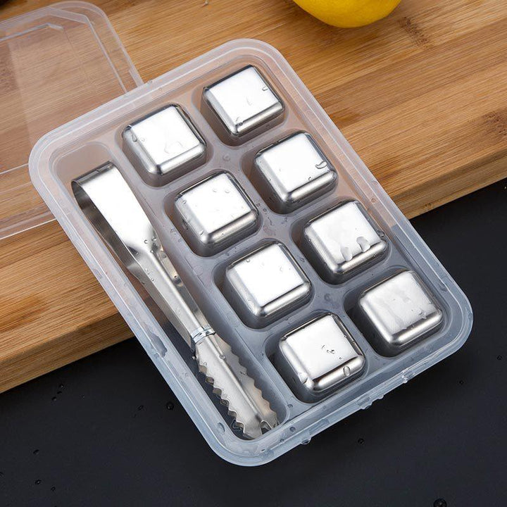 Antarctica Stainless Steel Ice Cube - HomeCozify