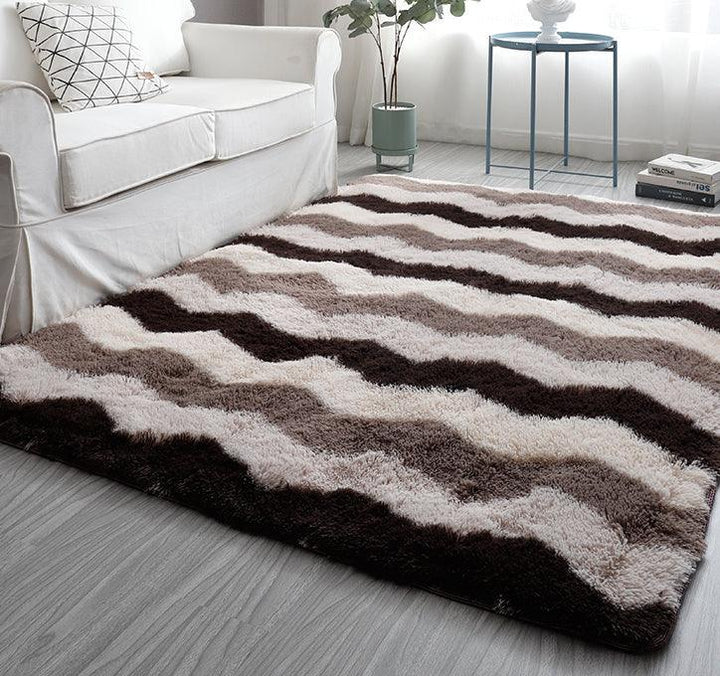 Archer Wave Shag Rugs - HomeCozify