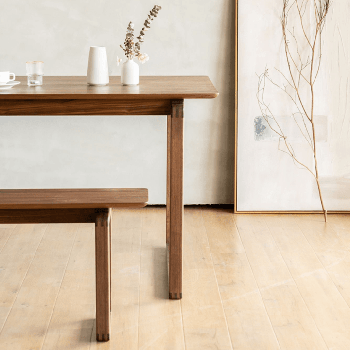 Augusto Solid Wood Bench - HomeCozify