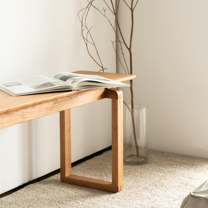 Augusto Solid Wood Bench - HomeCozify