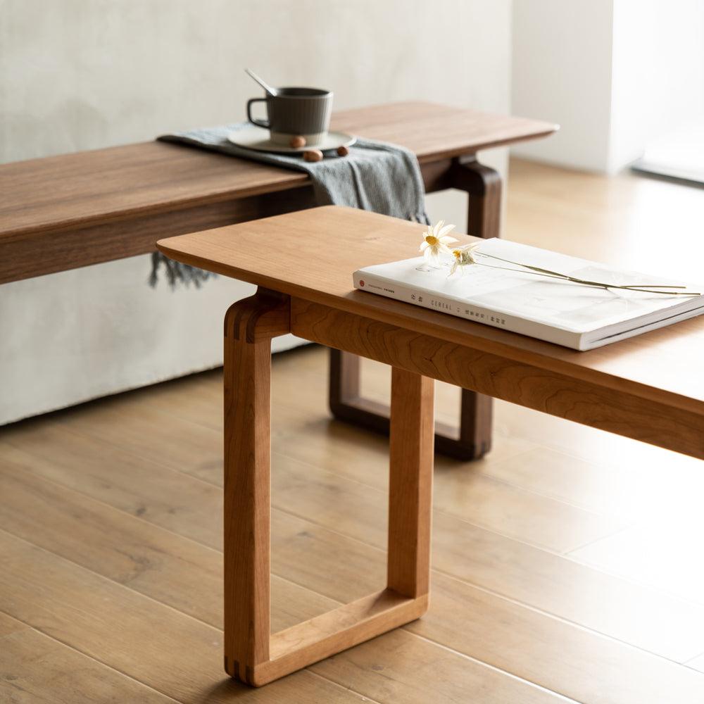 Augusto Solid Wood Bench - HomeCozify