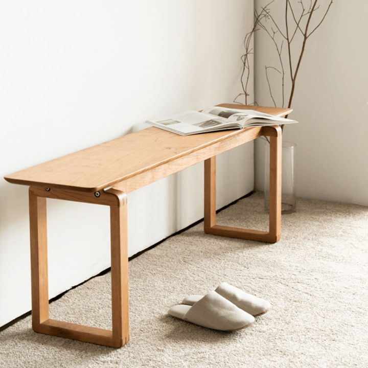 Augusto Solid Wood Bench - HomeCozify