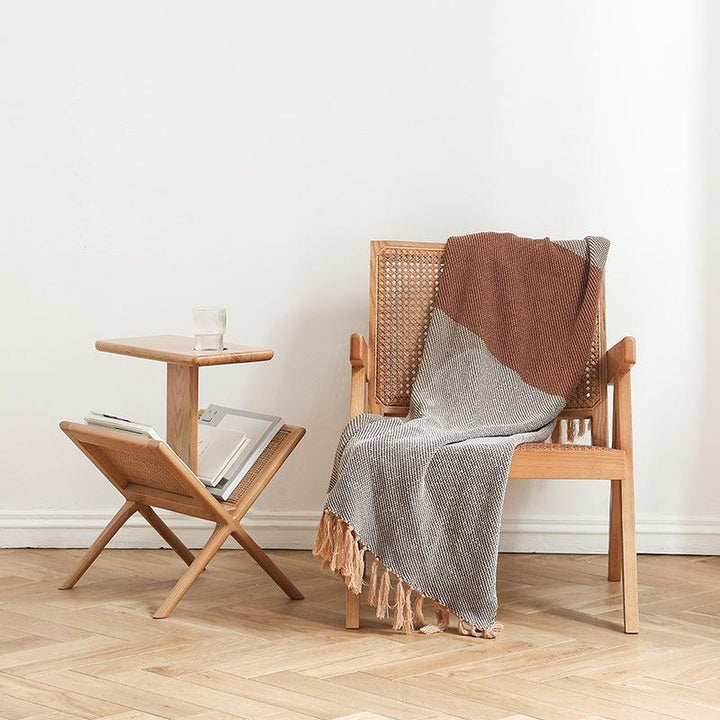 Ava End Table With Mini Bookcase - HomeCozify