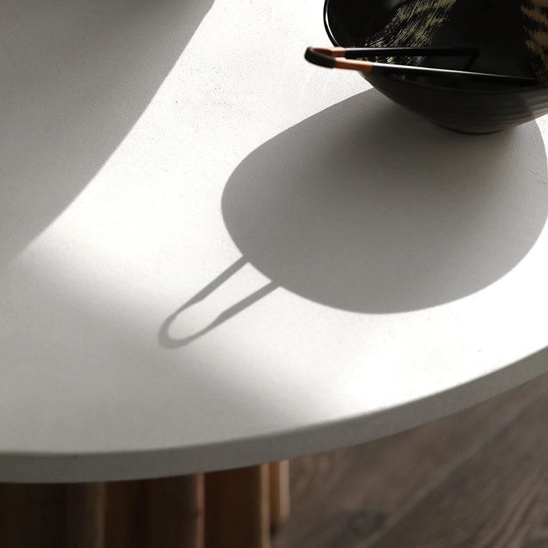 Baier Round Slate Dining Table - HomeCozify