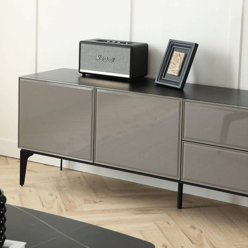 Beatrix Designer Wood TV Stand - HomeCozify