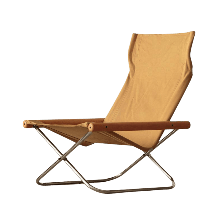 Belinda Canva Folding Lounger Chair - HomeCozify