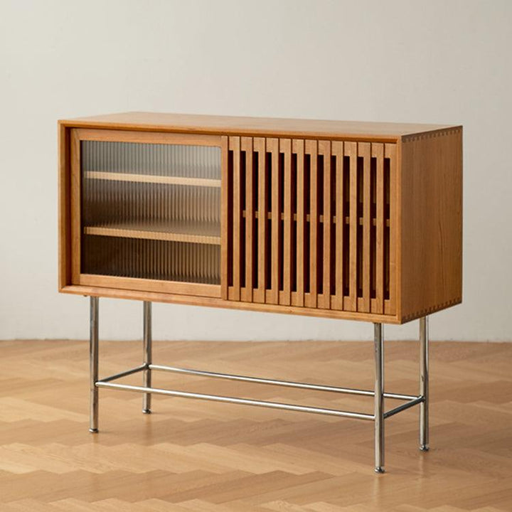 Benvenuto Wood Storage Sideboard - HomeCozify