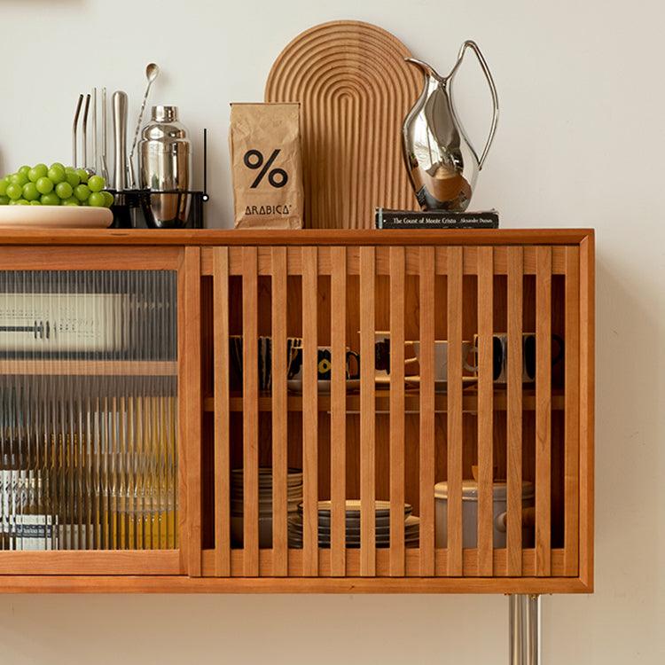 Benvenuto Wood Storage Sideboard - HomeCozify