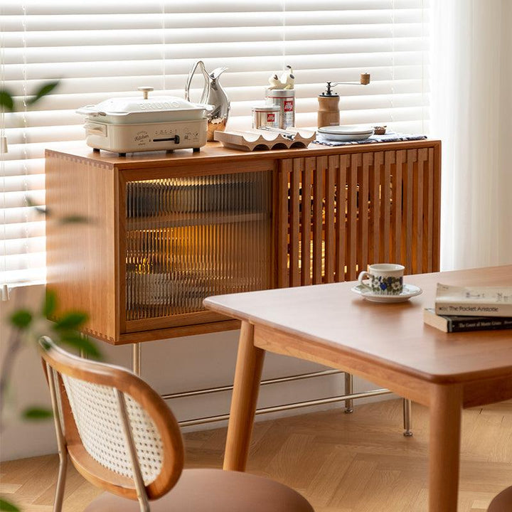 Benvenuto Wood Storage Sideboard - HomeCozify