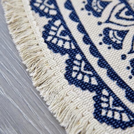Blooming Lotus Round Rugs - HomeCozify