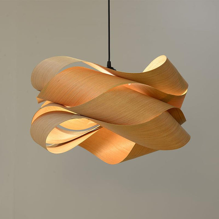 Bonita Pendant with Wood Accents - HomeCozify