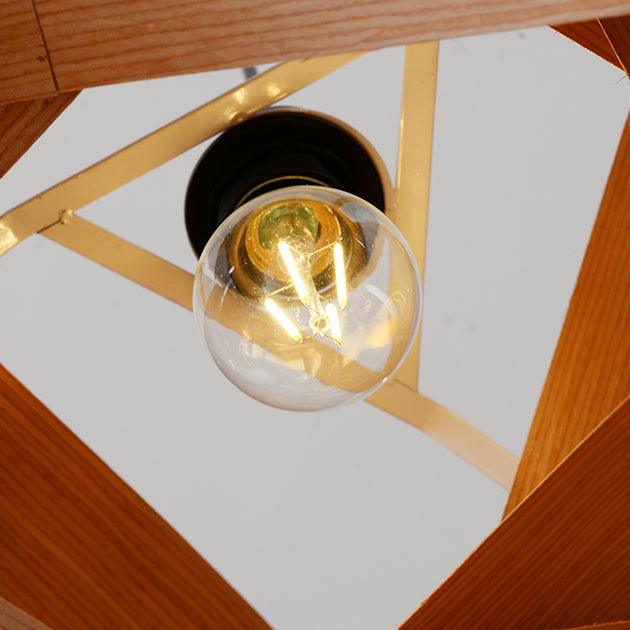 Bonita Pendant with Wood Accents - HomeCozify