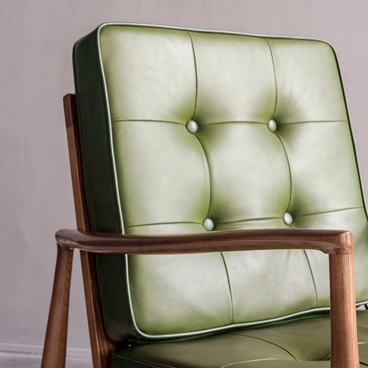 Boris Leather Armchair - HomeCozify