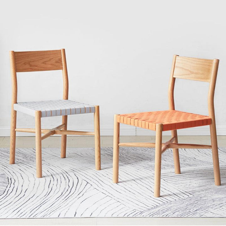 Callie Canvas Dining Chair (Set of 2) - HomeCozify
