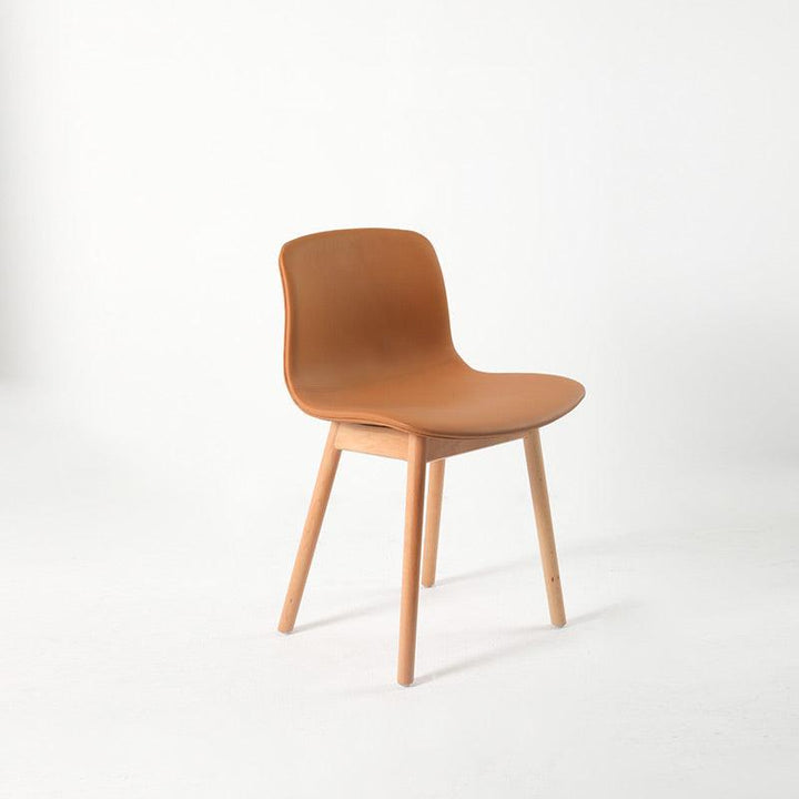 Callie Leather Dining Chair (Set of 2) - HomeCozify