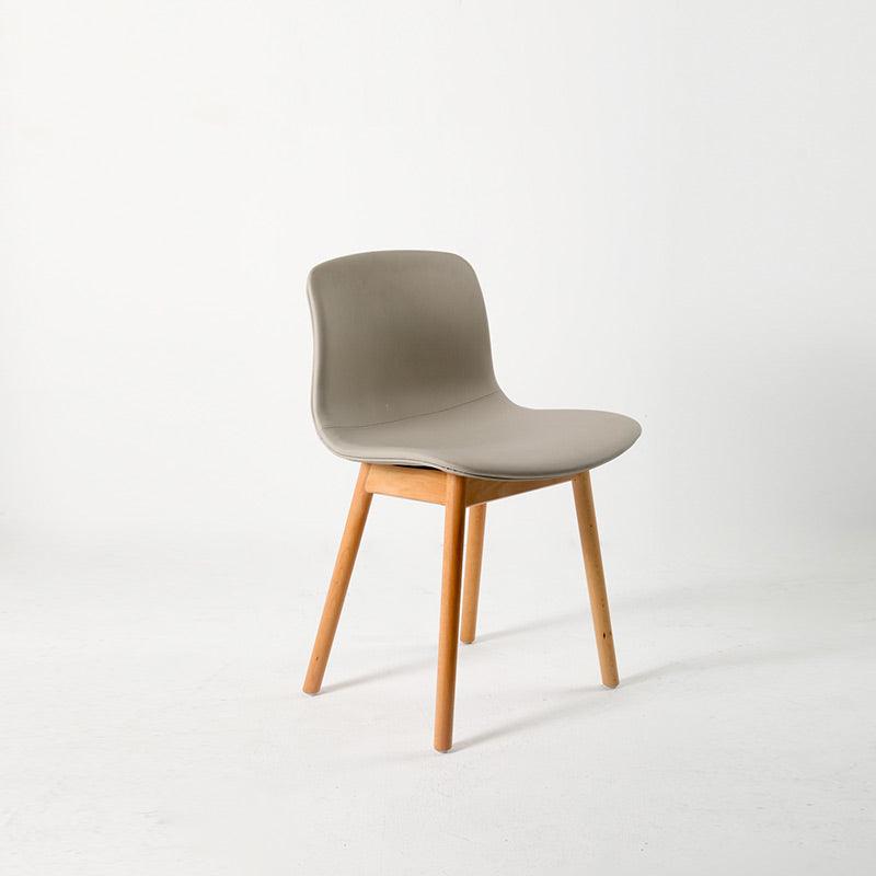 Callie Leather Dining Chair (Set of 2) - HomeCozify