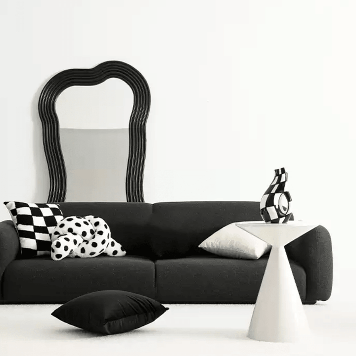 Checkerboard Color Shaped Pillow - HomeCozify