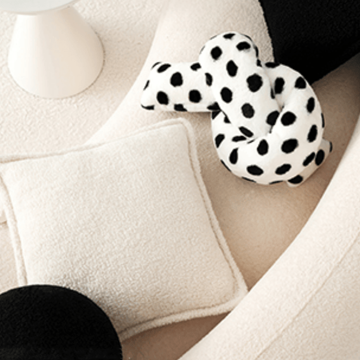 Checkerboard Color Shaped Pillow - HomeCozify