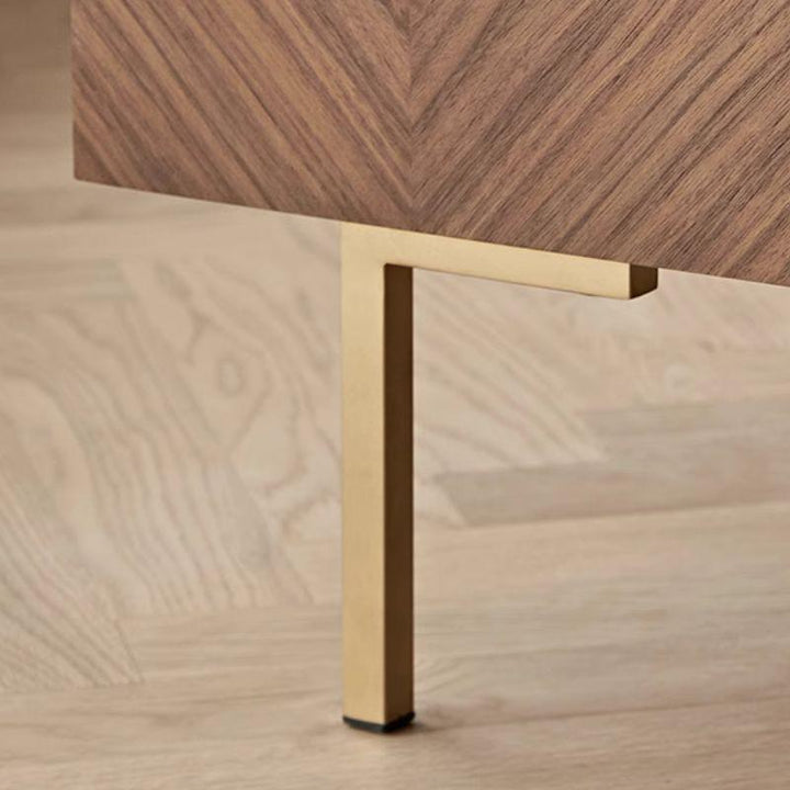 Csepel Herringbone TV Stand - HomeCozify