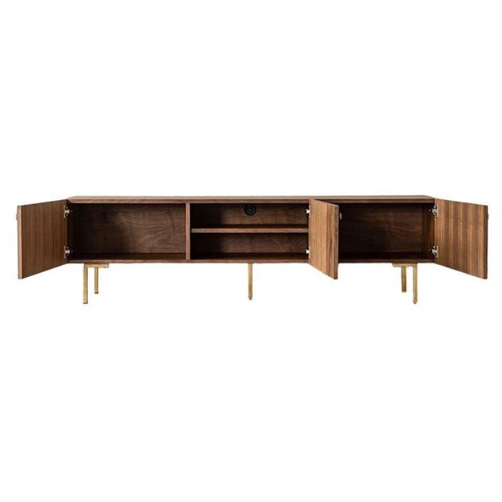 Csepel Herringbone TV Stand - HomeCozify