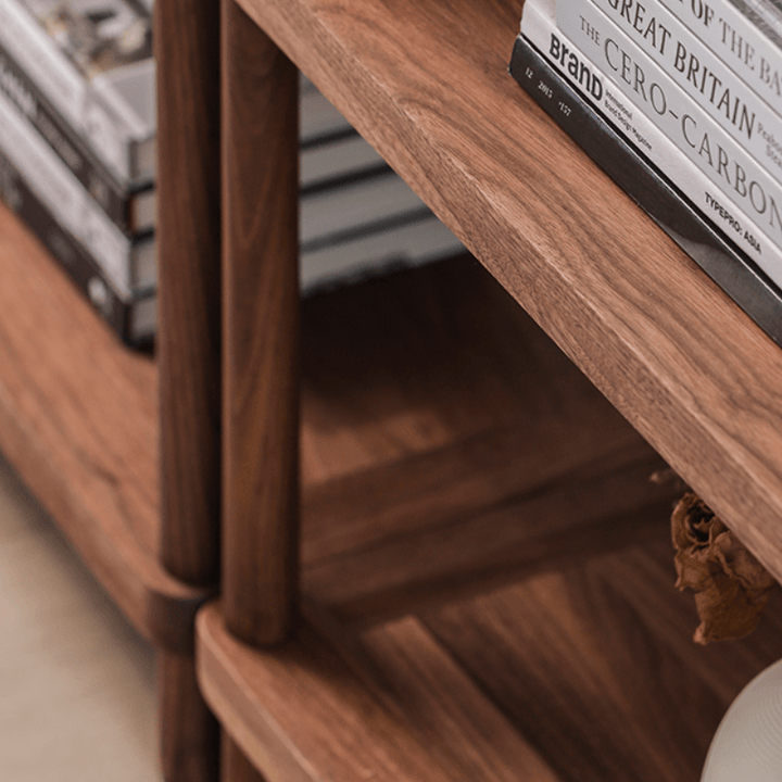 Erika Solid Wood Bookcase - HomeCozify