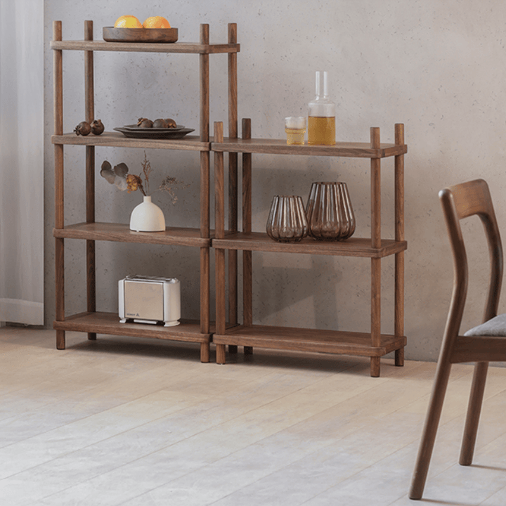 Erika Solid Wood Bookcase - HomeCozify