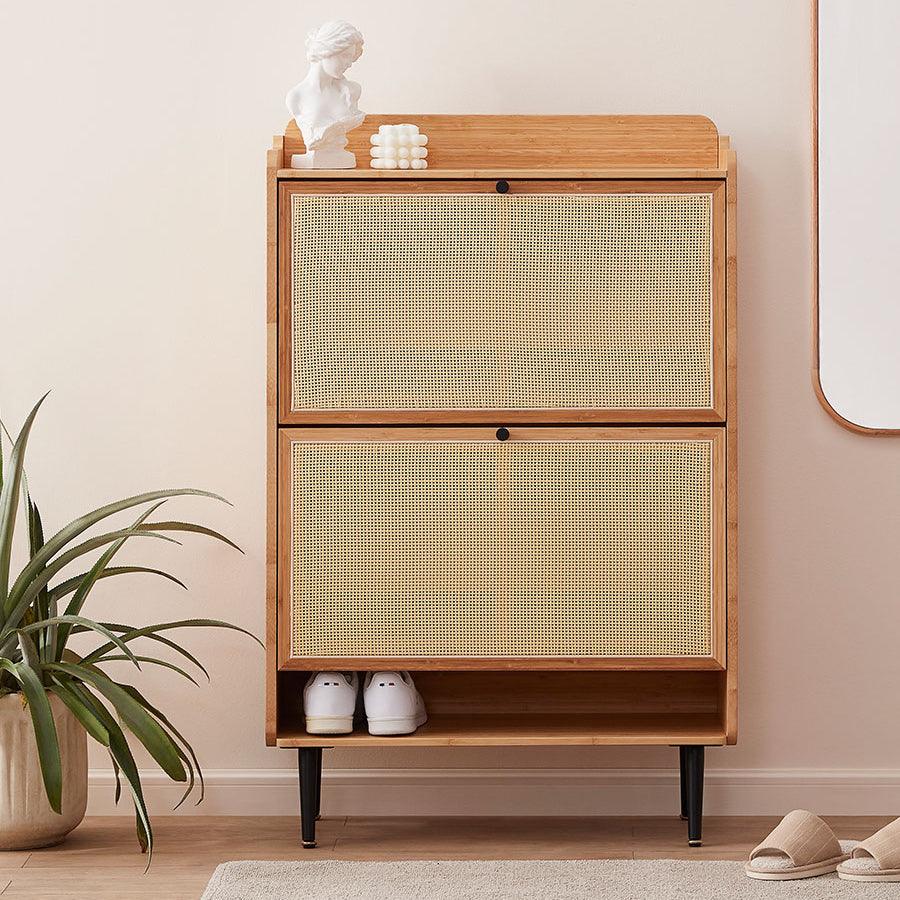 Francesco Shoe Storage Cabinet - HomeCozify