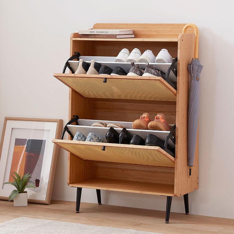 Francesco Shoe Storage Cabinet - HomeCozify